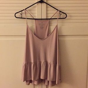 American Eagle Blush Pink Soft Tank